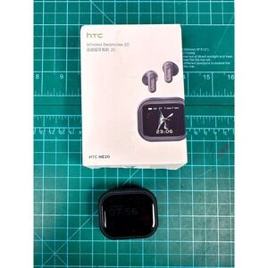 HTC NE20 Bluetooth 6.0 Earphones AI Translator Wireless Earbuds LCD Touch